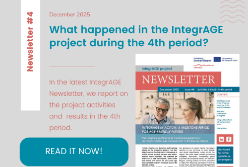 Megjelent az IntegrAGE hírlevél legújabb száma Megjelent az IntegrAGE hírlevél legújabb száma