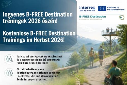 Ingyenes B-FREE Destination tréningek 2026 őszén! Ingyenes B-FREE Destination tréningek 2026 őszén!