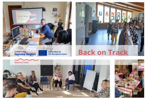 Mentorképzés és tanulmányút a Back on Track projekt keretében Mentorképzés és tanulmányút a Back on Track projekt keretében