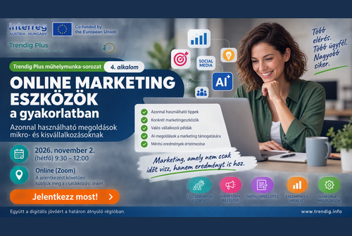 Meghívó: AI a marketingben – Online gyakorlati műhelymunka KKV-knak Meghívó: AI a marketingben – Online gyakorlati műhelymunka KKV-knak